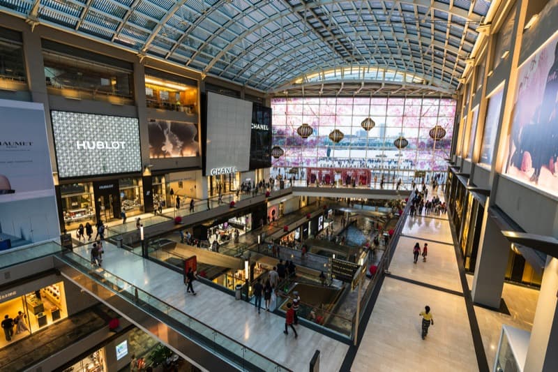 Shopping Malls — solar performance monitored by SPC